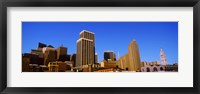 Framed Skyscrapers in a city, San Francisco, California, USA 2012