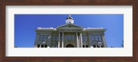 Framed Low angle view of Missoula County Courthouse, Missoula, Montana, USA