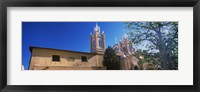 Framed Low angle view of a church, San Felipe de Neri Church, Old Town, Albuquerque, New Mexico, USA