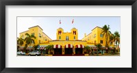 Framed Facade of a hotel, Colony Hotel, Delray Beach, Palm Beach County, Florida, USA