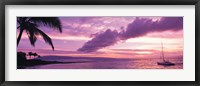 Framed Sunset Kapala Bay Maui HI USA