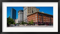 Framed Buildings in a downtown district, Salt Lake City, Utah