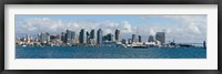 Framed View of San Diego from the Waterfront