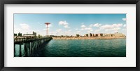 Framed People on the beach, Coney Island, Brooklyn, Manhattan, New York City, New York State, USA