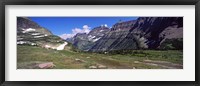 Framed Mountains on a landscape, US Glacier National Park, Montana, USA