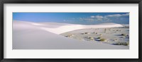 Framed Clouds Over the White Sands Desert