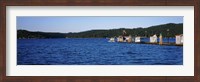 Framed Jetty at Lake Coeur d'Alene, Idaho, USA