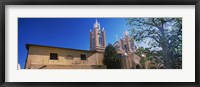 Framed Low angle view of a church, San Felipe de Neri Church, Old Town, Albuquerque, New Mexico, USA