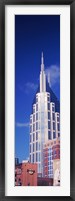 Framed Low angle view of the BellSouth Building in Nashville, Tennessee, USA