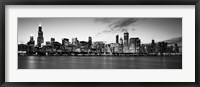 Framed Lake Michigan Waterfront, Chicago, Illinois