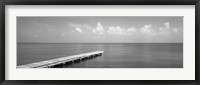 Framed Dock, Mobile Bay Alabama, USA