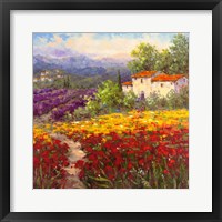 Fleur du Pays II Framed Print