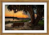 Framed Savannah Sunset
