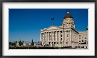 Framed Facade of Utah State Capitol Building, Salt Lake City, Utah