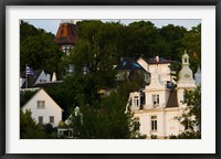 Framed Villas on a hill, Blankenese, Hamburg, Germany