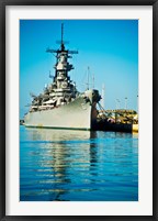 Framed USS Missouri, Pearl Harbor, Honolulu, Oahu, Hawaii