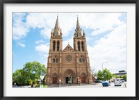 Framed Facade of a cathedral, St. Peter's Cathedral, Adelaide, South Australia, Australia