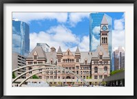 Framed Facade of a government building, Toronto Old City Hall, Toronto, Ontario, Canada