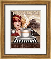 Framed 'Espresso' border=