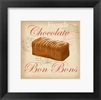 Framed French Chocolate Bonbons