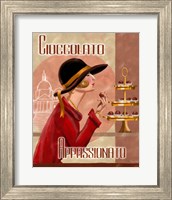 Framed 'Italian Chocolate II' border=