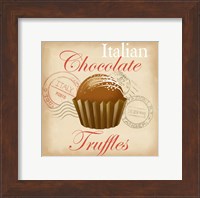 Framed Italian Chocolate Truffles