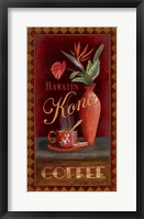 Framed Kona Coffee