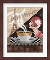 Framed 'Latte' border=