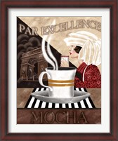 Framed 'Mocha' border=