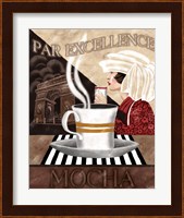 Framed 'Mocha' border=