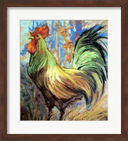 Framed Gentleman Rooster