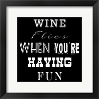 Framed Wine Flies