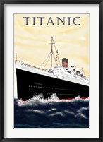 Framed Titanic Poster