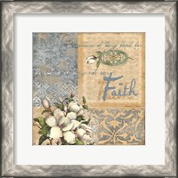 Framed 'Faith' border=