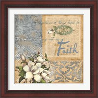 Framed 'Faith' border=