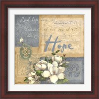 Framed 'Hope' border=