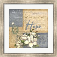 Framed 'Hope' border=