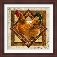 Framed 'Mother Hen' border=