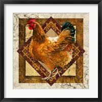 Framed Mother Hen