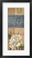 Strength Framed Print