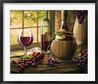 Wine By The Window I Framed Print