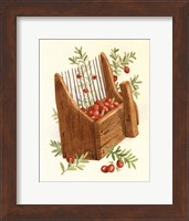 Framed Cranberry Scoop