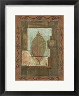 Framed Leaf Quartet I