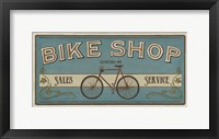 Bike Shop I Framed Print