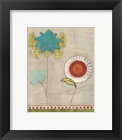 Petal Patterns I Framed Print