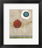 Petal Patterns III Framed Print