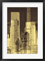 Nightline III Framed Print