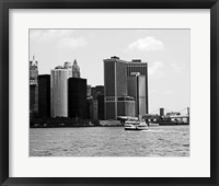 NYC Skyline VII Framed Print