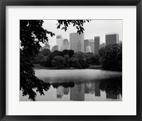 NYC Skyline X Framed Print