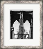 Framed 'Bridges of NYC II' border=